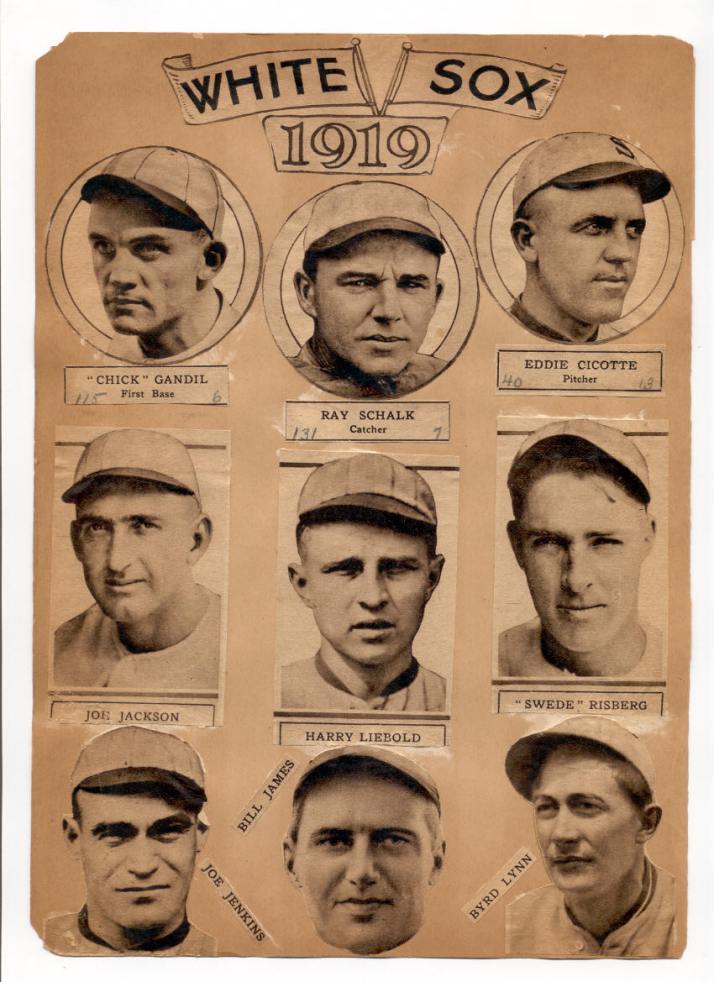 The BOO Birds 1919 Chicago White Sox